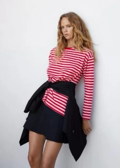 T-shirt Coton à Rayures -Vêtements Pascher 57014403 84 D2