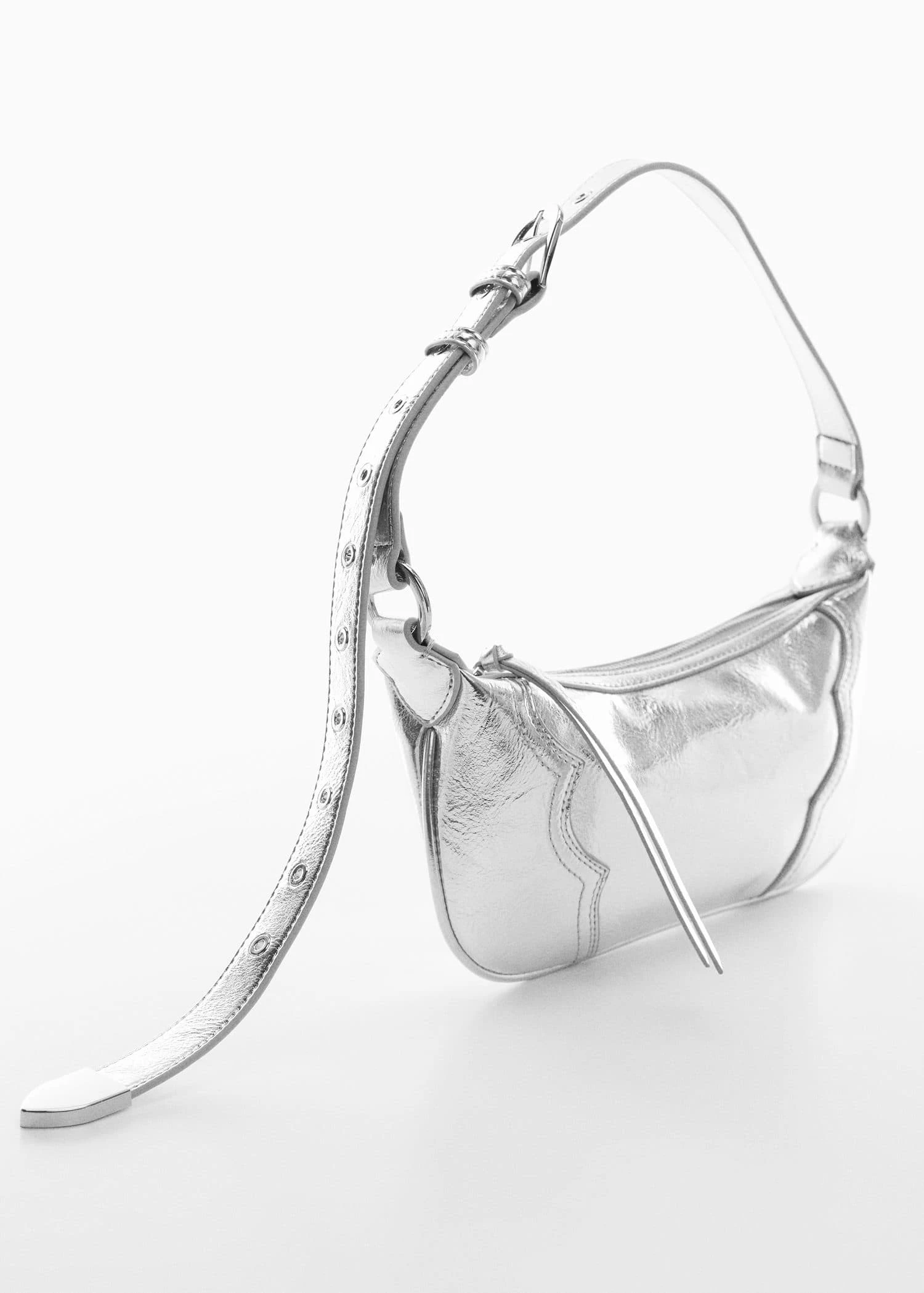 Sac Porté épaule Surpiqûres Décoratives 10 Sac Porté épaule Surpiqûres Décoratives – Image 8