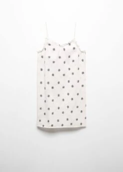 Chemise De Nuit Brodée Fleurs -Vêtements Pascher 57014431 02 B