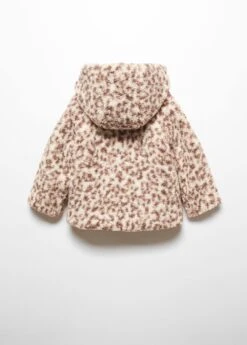 Manteau Imitation Mouton Retourné Capuche -Vêtements Pascher 57014766 05 R