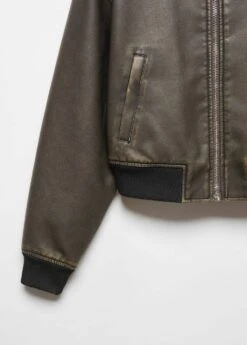 Veste Bomber Effet Usé -Vêtements Pascher 57015138 30 D8