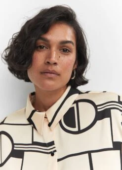 Chemise à Imprimé Géométrique -Vêtements Pascher 57015792 99 D4