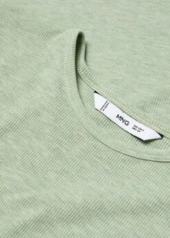 T-shirt Manches Courtes Maille Côtelée 18 T-shirt Manches Courtes Maille Côtelée -Vêtements Pascher 57015798 43 D8