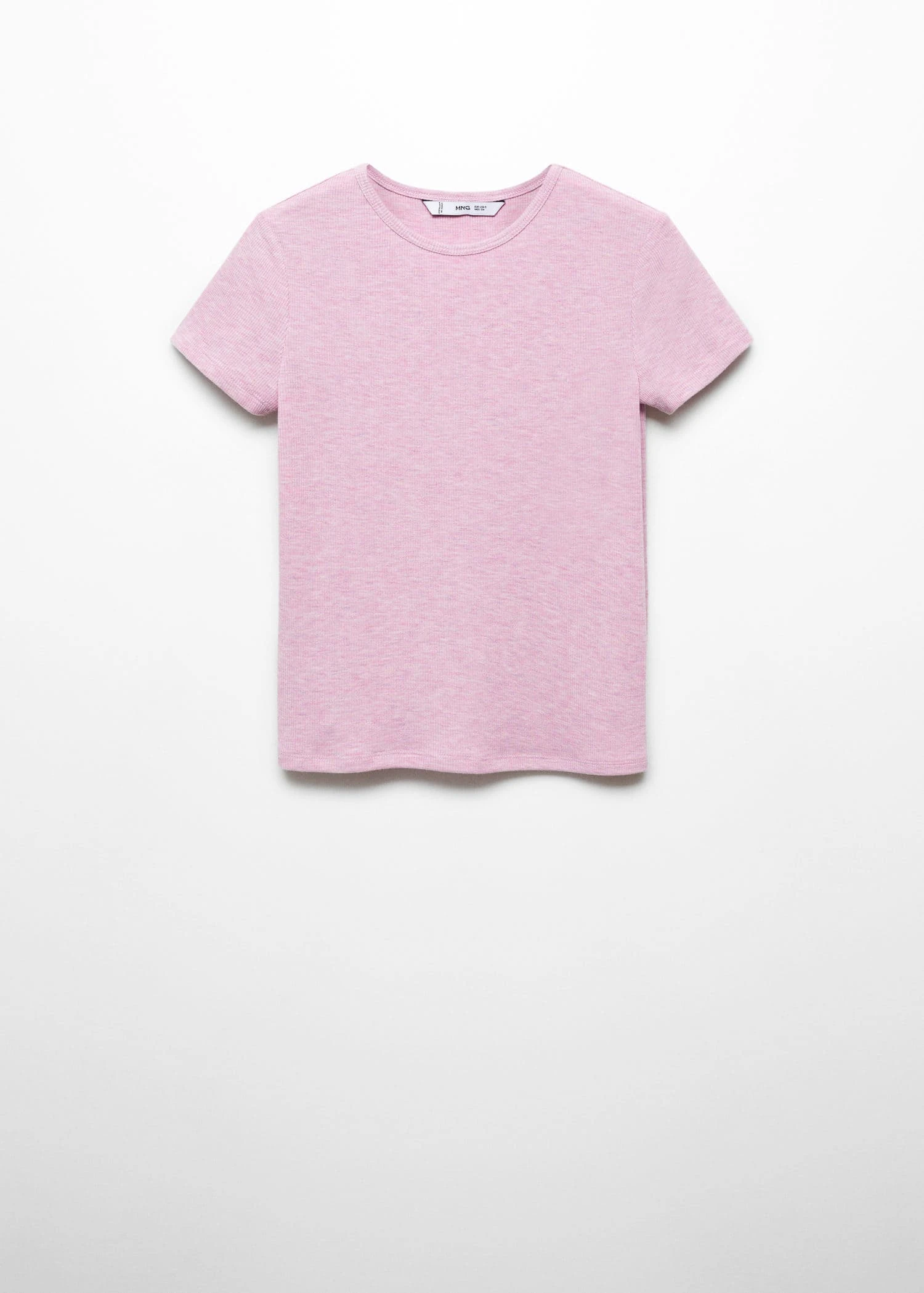 T-shirt Manches Courtes Maille Côtelée 14 T-shirt Manches Courtes Maille Côtelée – Image 12