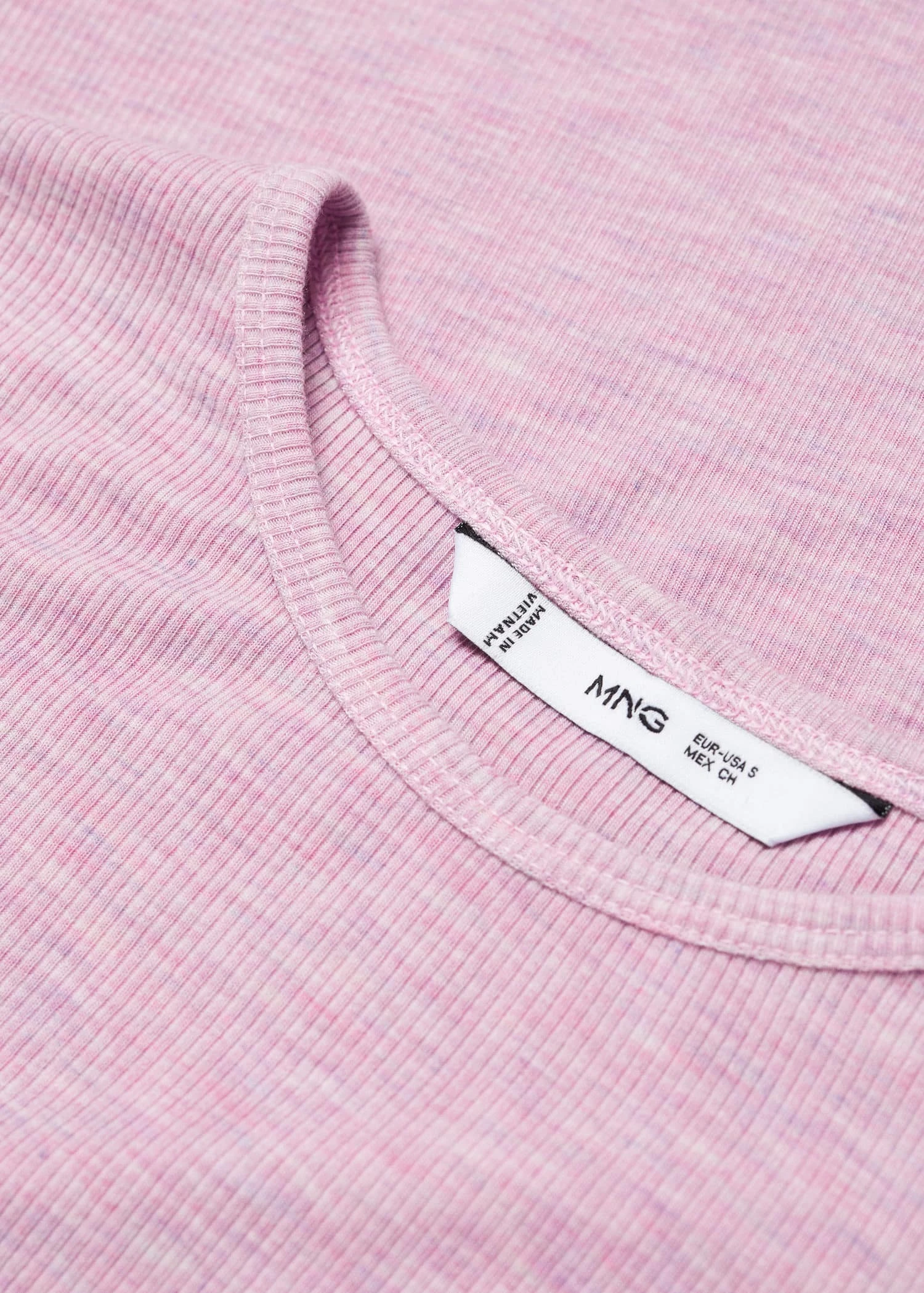 T-shirt Manches Courtes Maille Côtelée 13 T-shirt Manches Courtes Maille Côtelée – Image 11