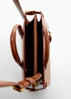 Sac Anse Double Effet Croco -Vêtements Pascher 57015802 30 D1