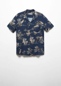 Chemise Regular-fit En Imprimé Feuilles -Vêtements Pascher 57015804 52 B