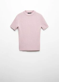 Pull-over Laine Torsades Manches Courtes 20 Pull-over Laine Torsades Manches Courtes -Vêtements Pascher 57015806 81 B