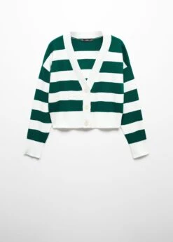 Cardigan Rayé Col En V -Vêtements Pascher 57015814 43 B