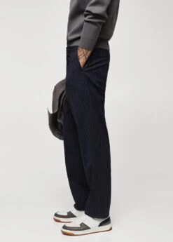 Pantalon En Laine à Fines Rayures -Vêtements Pascher 57015959 56 D4