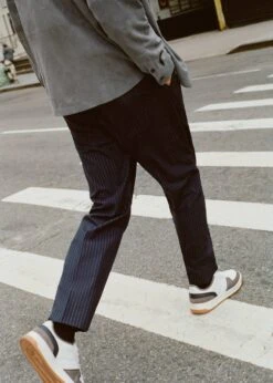 Pantalon En Laine à Fines Rayures -Vêtements Pascher 57015959 56 D5