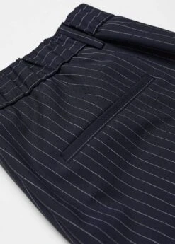 Pantalon En Laine à Fines Rayures -Vêtements Pascher 57015959 56 D8