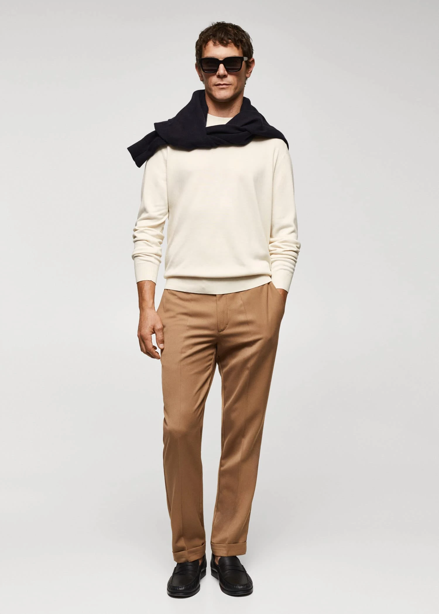 Pull-over Col Montant Tissu Recyclé 19 Pull-over Col Montant Tissu Recyclé – Image 17