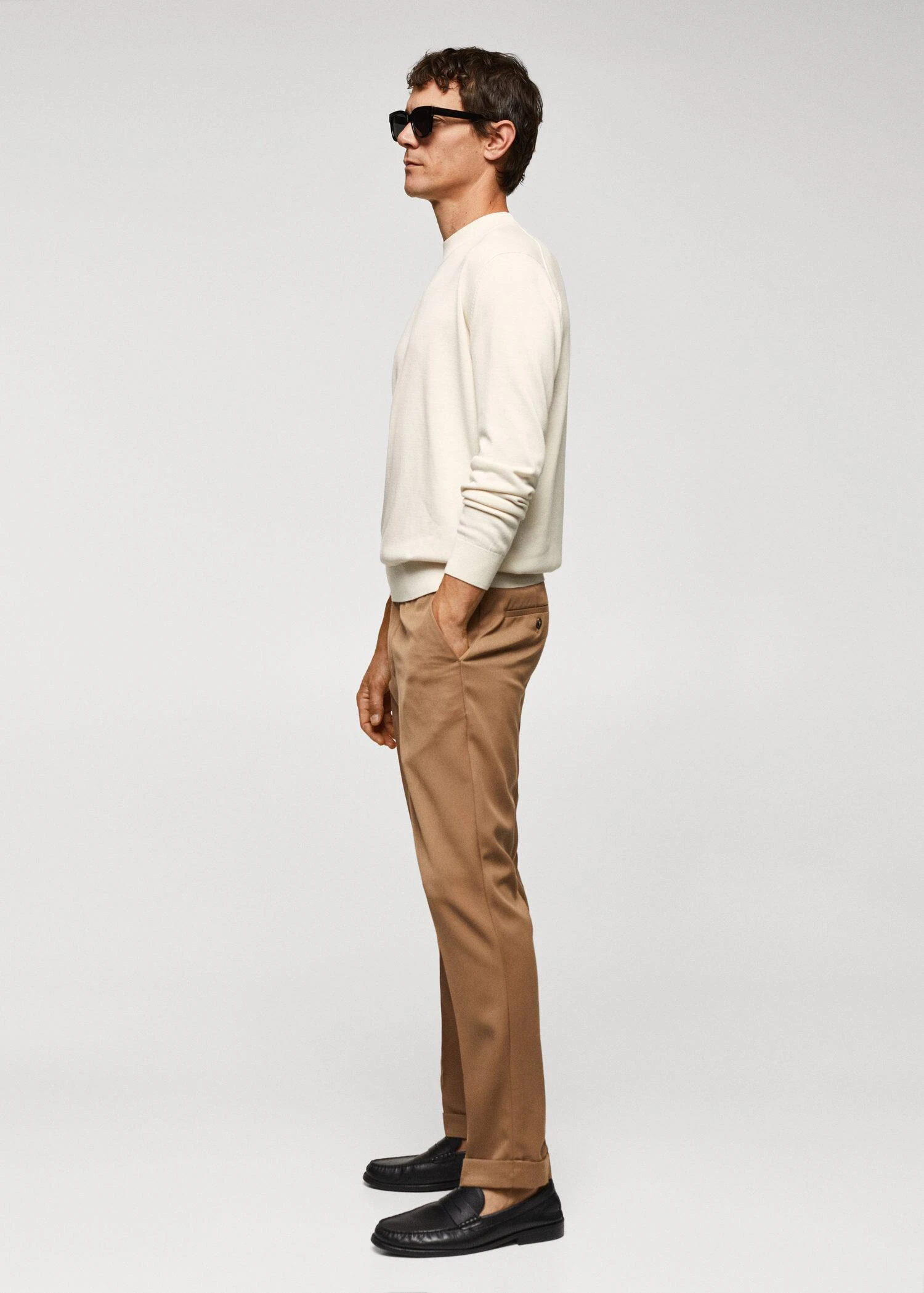 Pull-over Col Montant Tissu Recyclé 22 Pull-over Col Montant Tissu Recyclé – Image 20