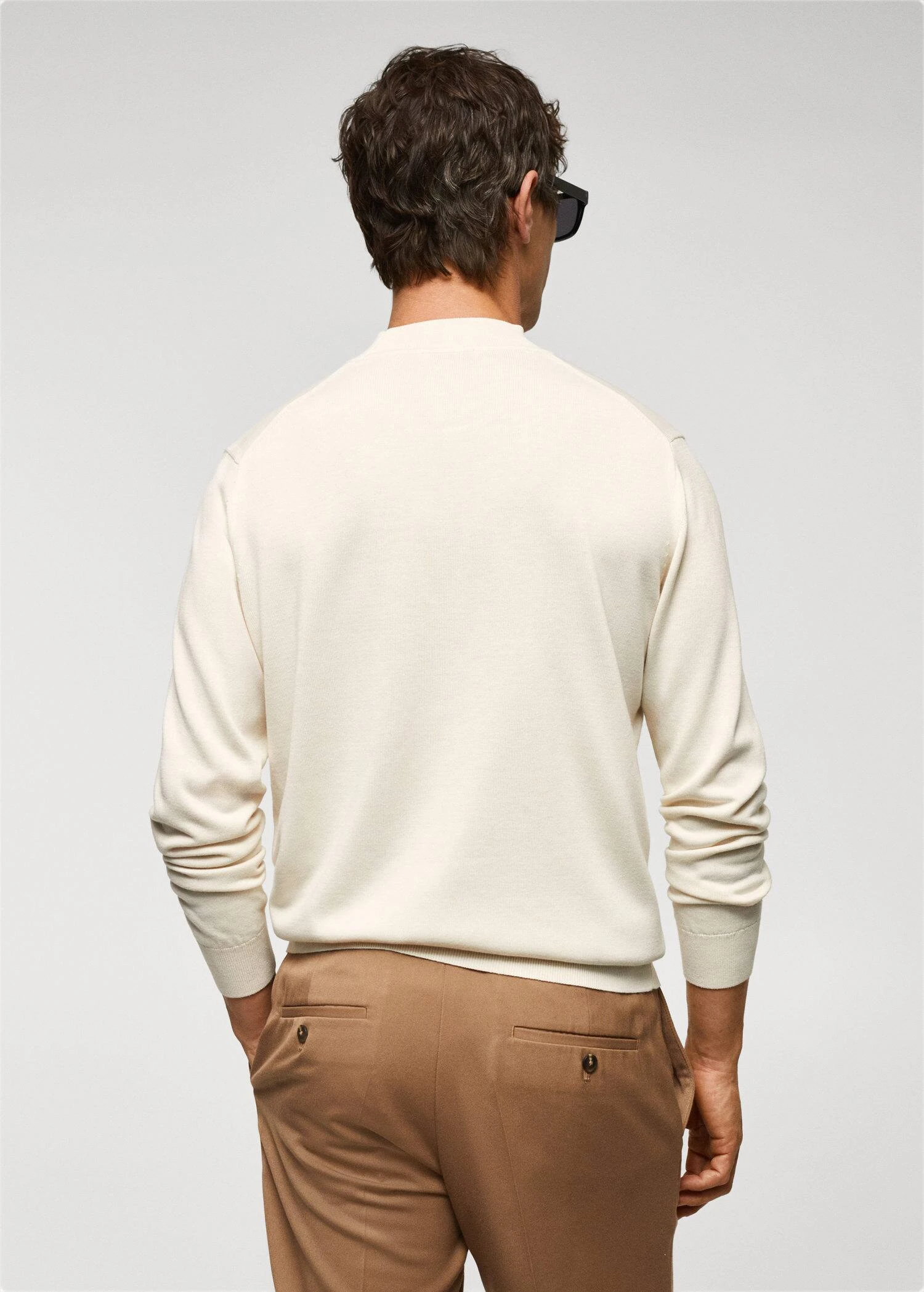 Pull-over Col Montant Tissu Recyclé 20 Pull-over Col Montant Tissu Recyclé – Image 18