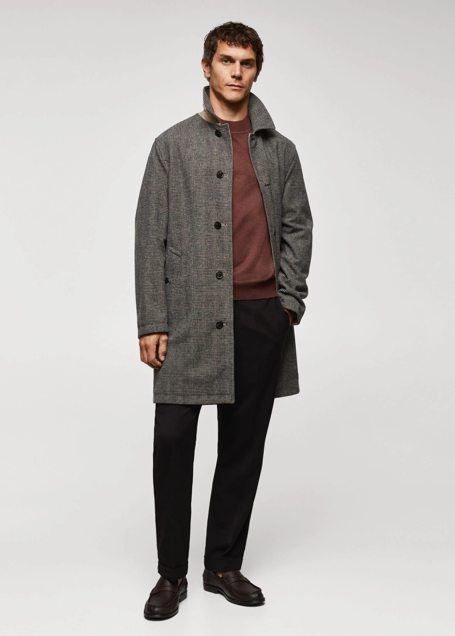 Pull-over Col Montant Tissu Recyclé 4 Pull-over Col Montant Tissu Recyclé – Image 2