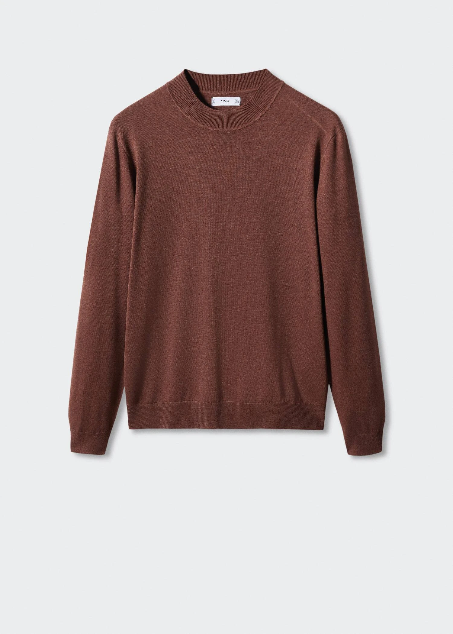 Pull-over Col Montant Tissu Recyclé 10 Pull-over Col Montant Tissu Recyclé – Image 8