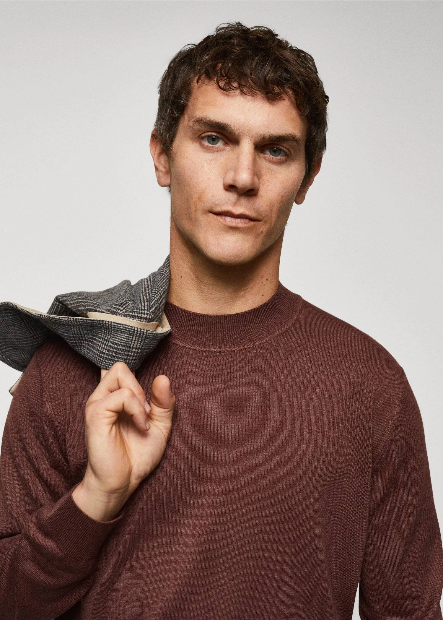 Pull-over Col Montant Tissu Recyclé 6 Pull-over Col Montant Tissu Recyclé – Image 4