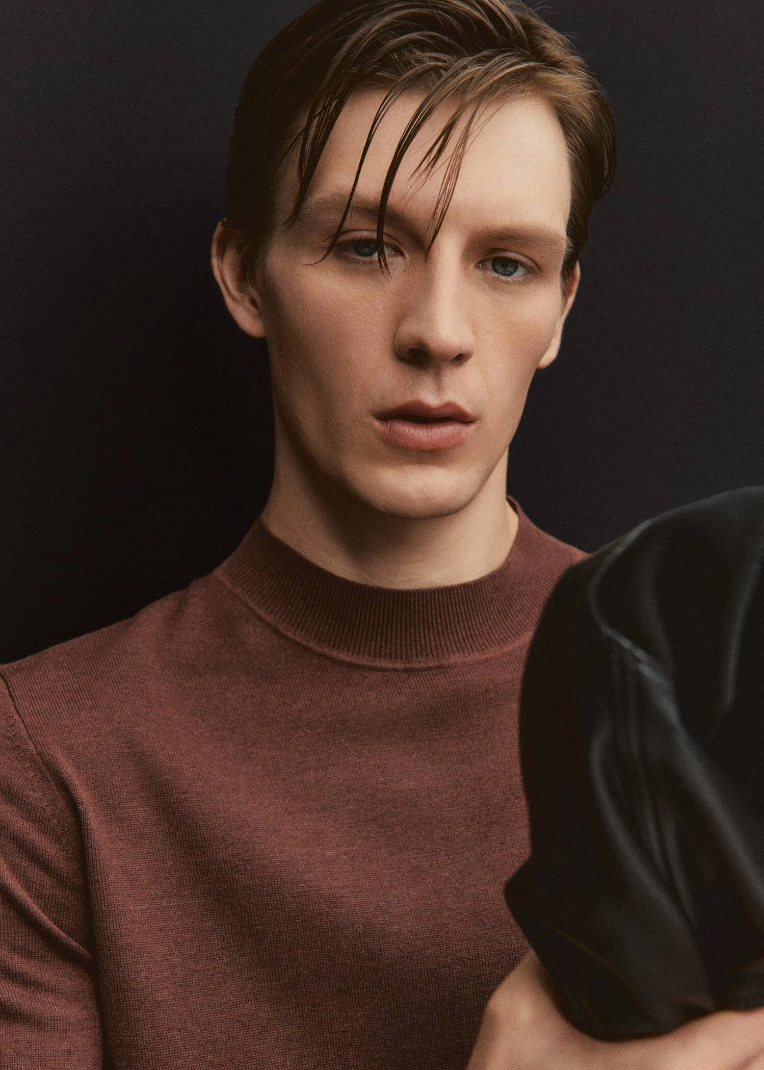 Pull-over Col Montant Tissu Recyclé 8 Pull-over Col Montant Tissu Recyclé – Image 6