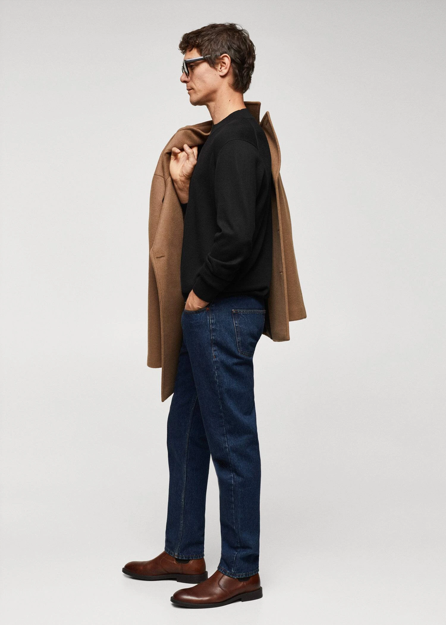 Pull-over Col Montant Tissu Recyclé 15 Pull-over Col Montant Tissu Recyclé – Image 13