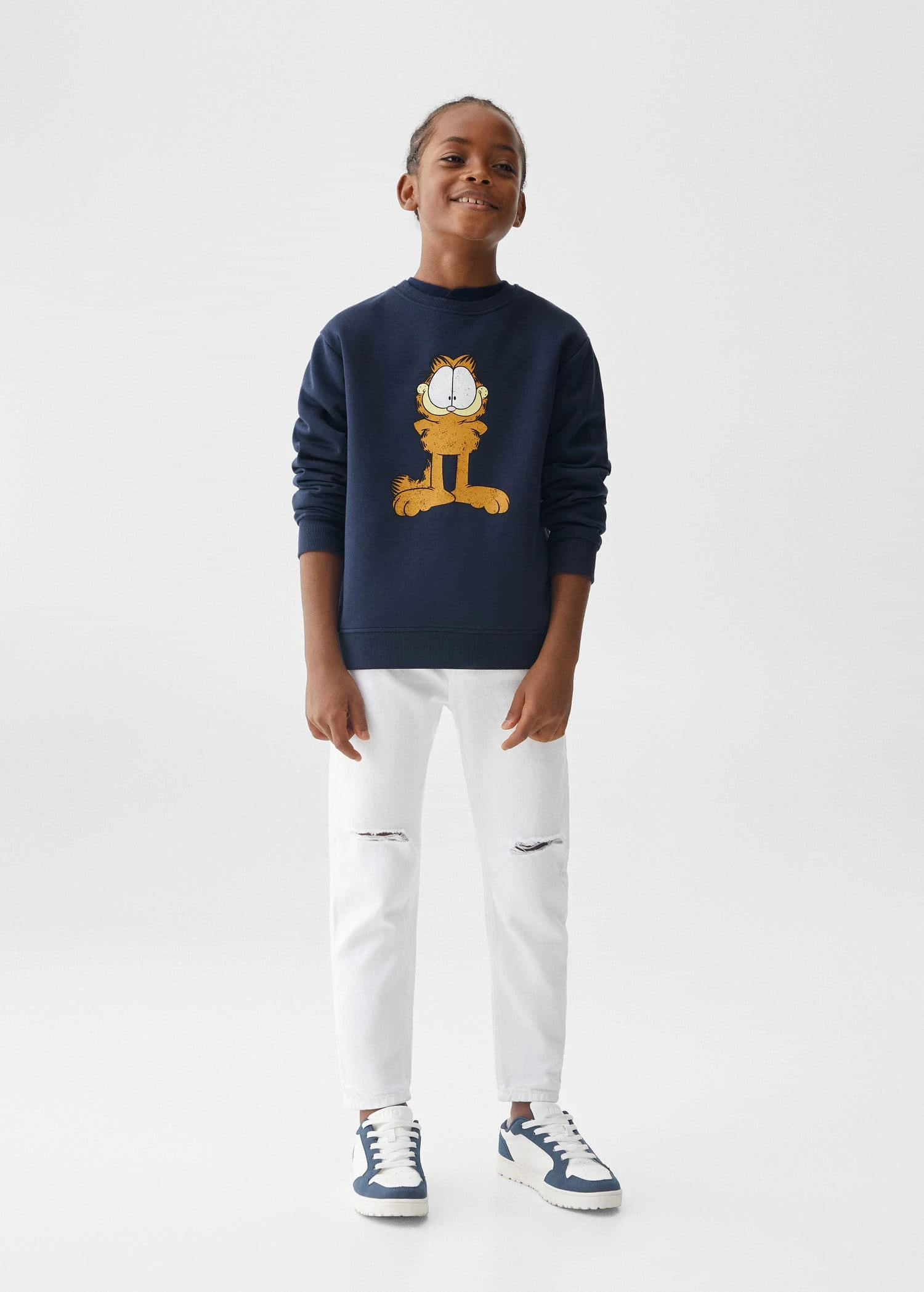 Sweat-shirt Coton Garfield 4 Sweat-shirt Coton Garfield – Image 2