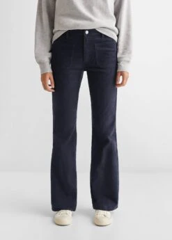 Pantalon Droit Velours Milleraies -Vêtements Pascher 57015984 69 D6