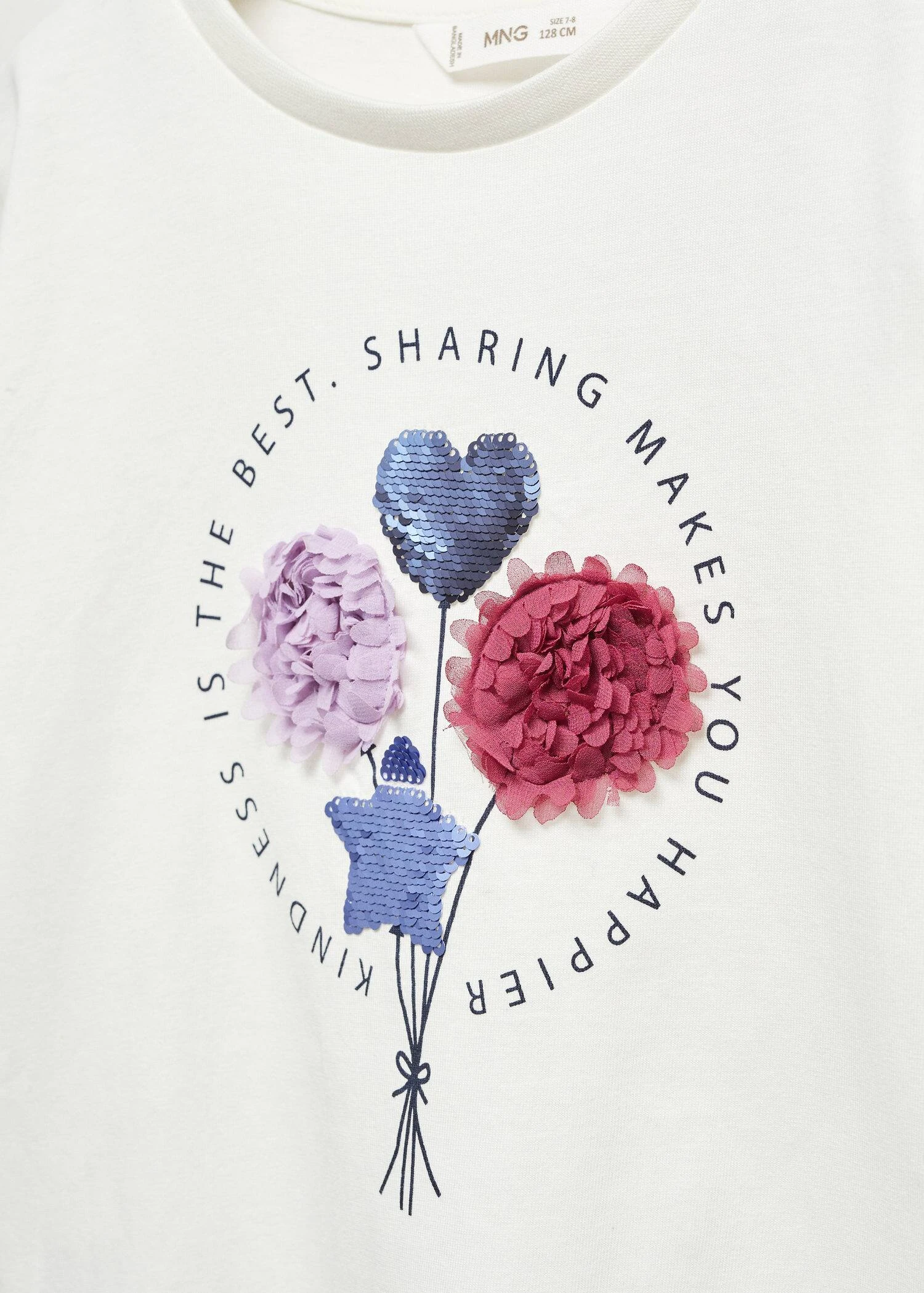 T-shirt Manches Longues Sequins 4 T-shirt Manches Longues Sequins – Image 2