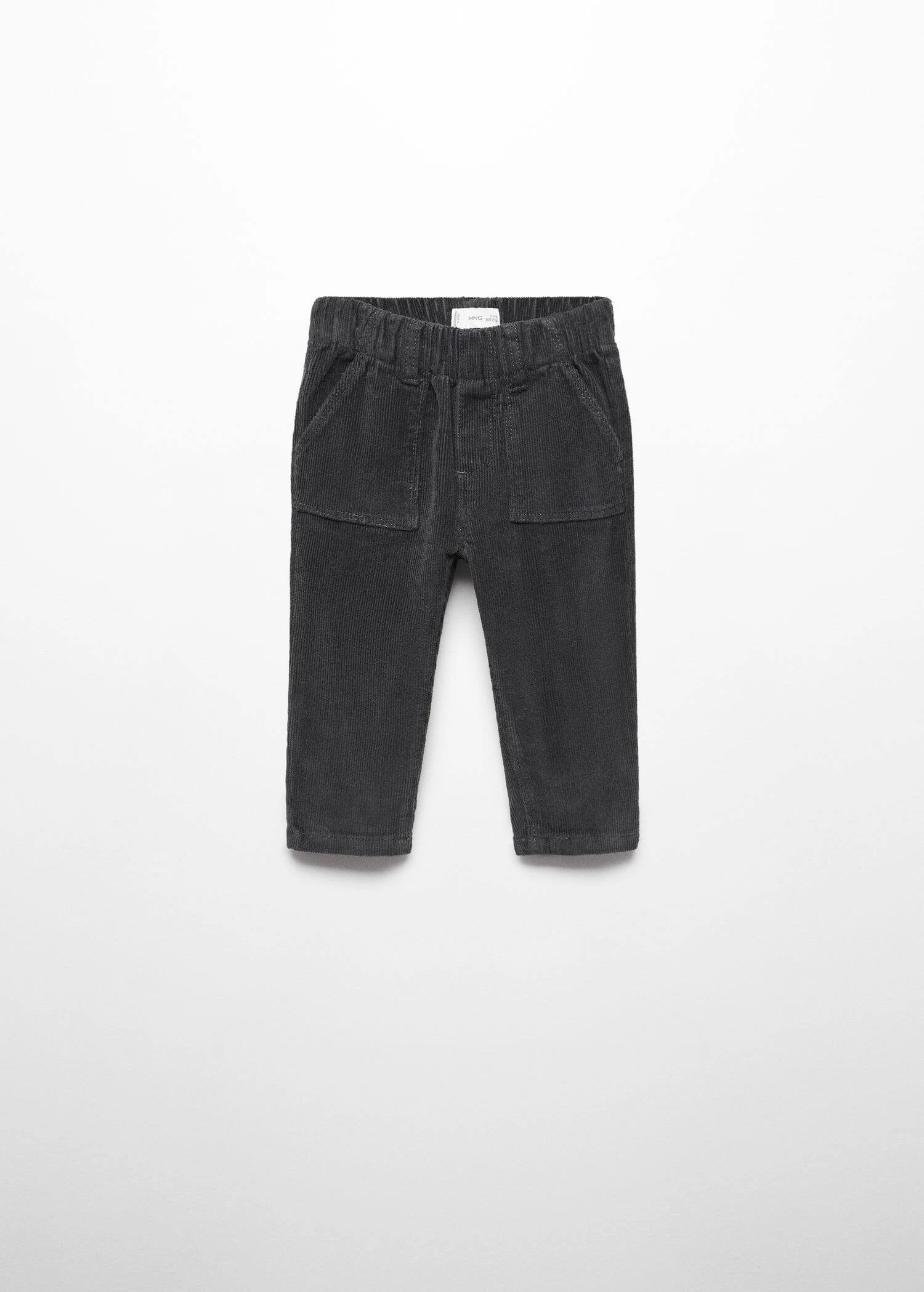 Pantalon Velours Côtelé Taille élastique 5 Pantalon Velours Côtelé Taille élastique – Image 3