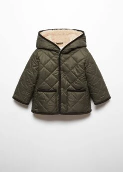 Anorak Matelassée Imitation Mouton Retourné -Vêtements Pascher 57017117 37 B