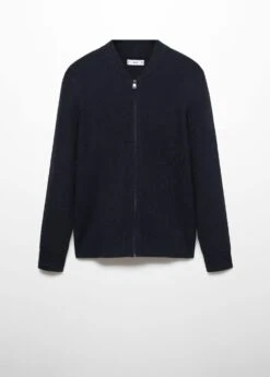 Cardigan Maille Côtelée Laine Mélangée -Vêtements Pascher 57017723 56 B