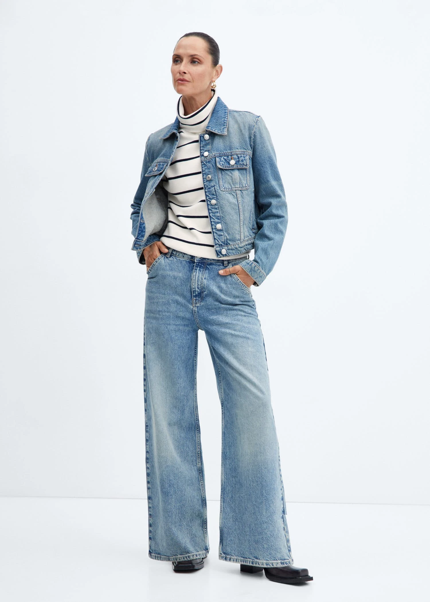 Pull-over Oversize Col Roulé 4 Pull-over Oversize Col Roulé – Image 2