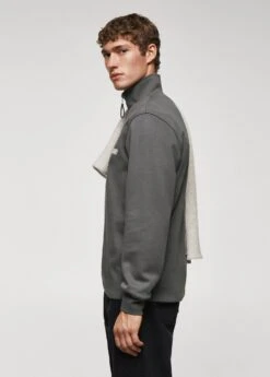 Sweat-shirt Brodé Fermeture Éclair -Vêtements Pascher 57017750 59 D2