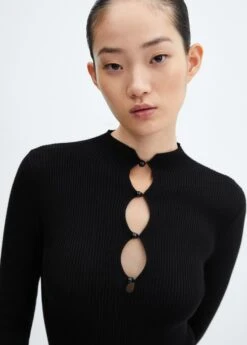 Robe Côtelée à Boutons 13 Robe Côtelée à Boutons -Vêtements Pascher 57017756 99 D1