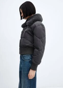 Anorak Bomber Col Fausse Fourrure -Vêtements Pascher 57018269 96 D6