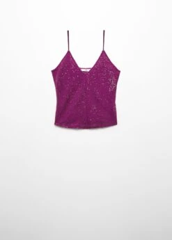 Top Bretelles à Sequins -Vêtements Pascher 57019101 65 B