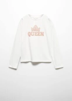 T-shirt Manches Longues Brodé