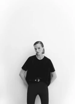 T-shirt Velours épaulettes 13 T-shirt Velours épaulettes -Vêtements Pascher 57019116 99 D2