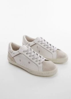 Tennis Cuir Effet Usé -Vêtements Pascher 57020031 01