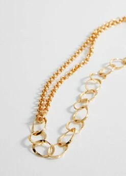 Collier Maillons Asymétrique -Vêtements Pascher 57020379 OR