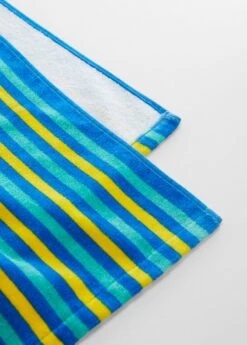 Serviette Plage Rayures Multicolores