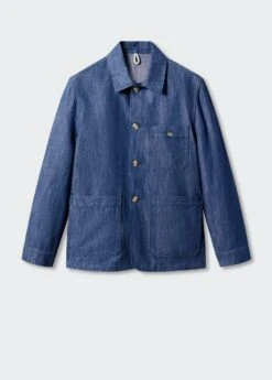 Veste Poches Coton-lin -Vêtements Pascher 57020550 54 B