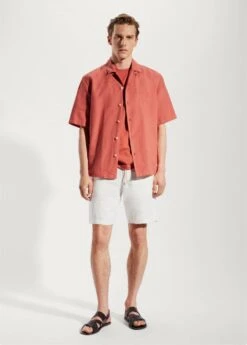 Chemise Coton-lin Col Bowling -Vêtements Pascher 57020618 87 99999999 01