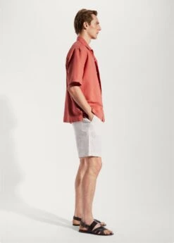 Chemise Coton-lin Col Bowling -Vêtements Pascher 57020618 87 D2