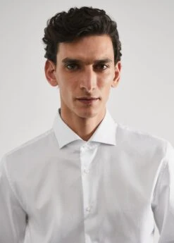 Chemise Costume Slim-fit Tissu Twill Boutons De Manchette -Vêtements Pascher 57020653 01 D1