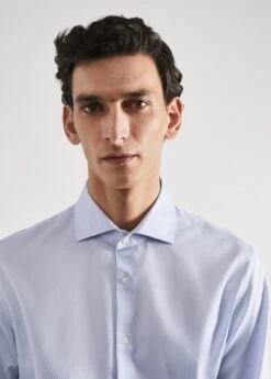 Chemise Costume Slim-fit Tissu Twill Boutons De Manchette -Vêtements Pascher 57020653 50 D1