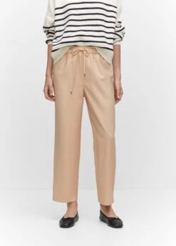 Pantalon Droit Fluide Nœud -Vêtements Pascher 57021176 08