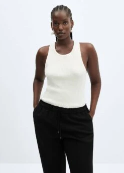 Pantalon Droit Fluide Nœud -Vêtements Pascher 57021176 99 D5