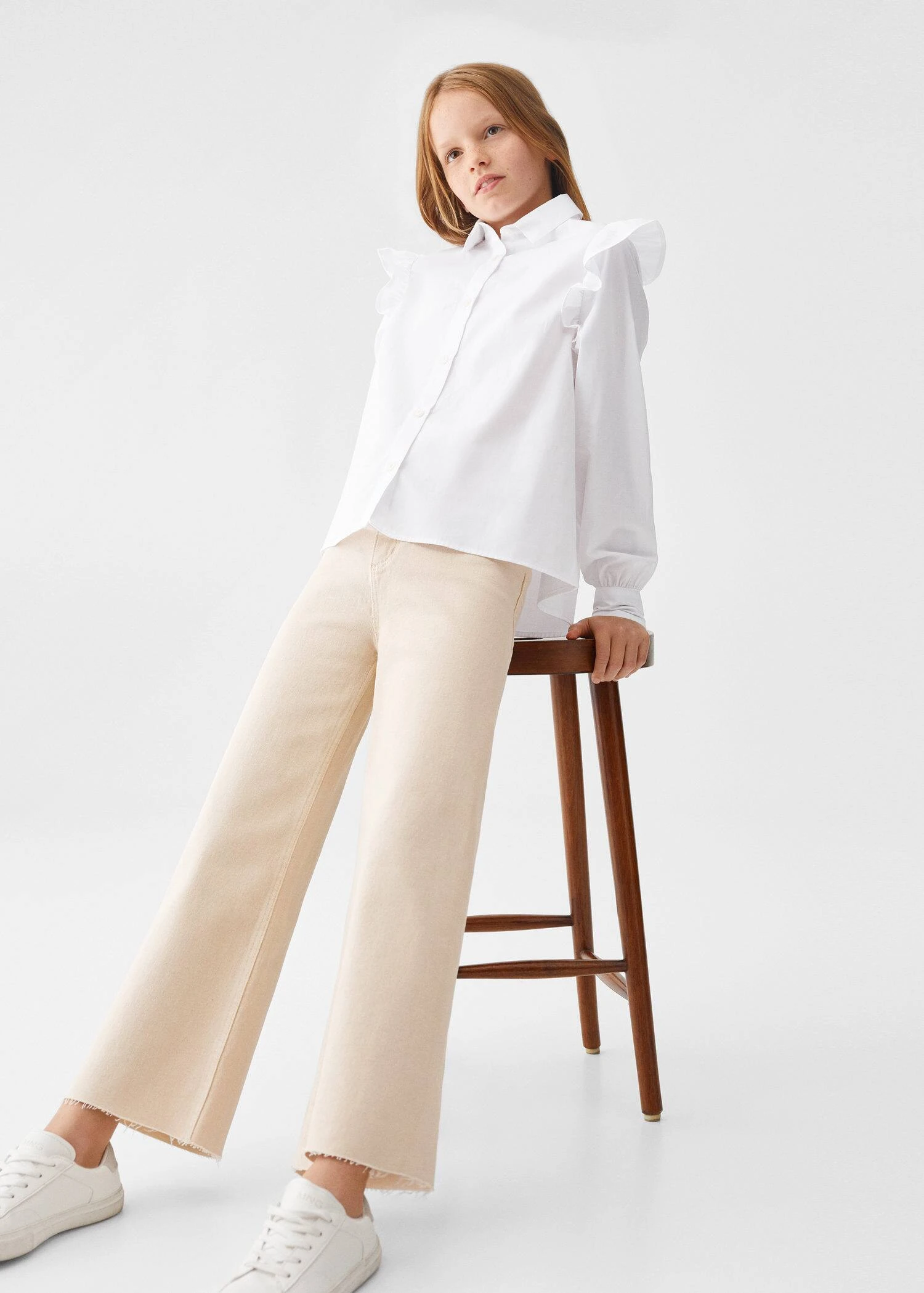 Jupe-culotte Jean Bas Effiloché 5 Jupe-culotte Jean Bas Effiloché – Image 3