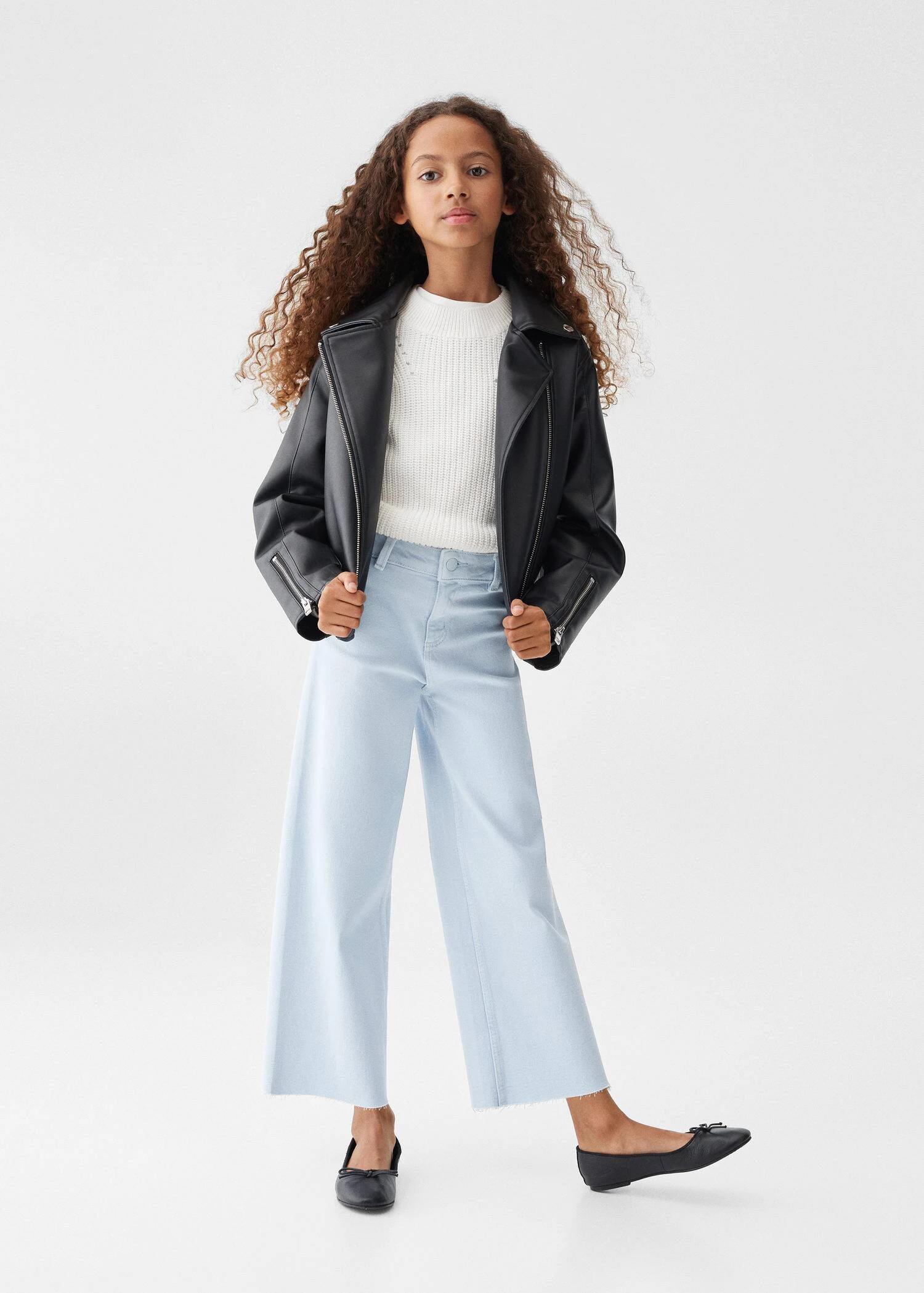 Jupe-culotte Jean Bas Effiloché 10 Jupe-culotte Jean Bas Effiloché – Image 8