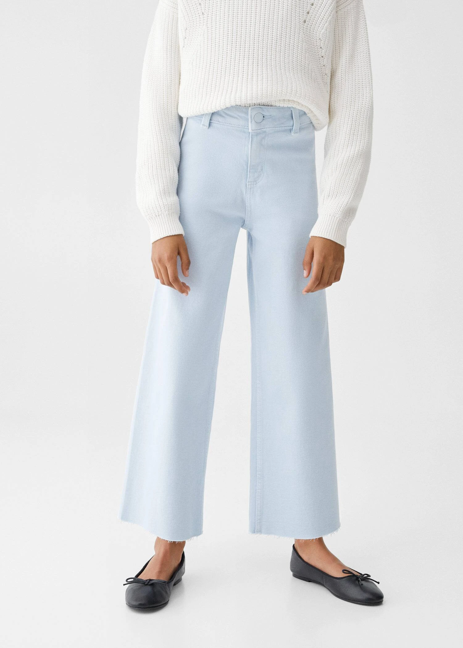 Jupe-culotte Jean Bas Effiloché 9 Jupe-culotte Jean Bas Effiloché – Image 7